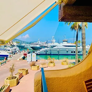 Marinesappartement-yachts View, 100m Beach, Fiber Wifi High Speed Apartment Saint-Tropez